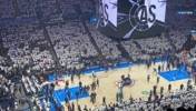 DJ介绍马刺首发球员时，雷霆主场球迷爆发阵阵嘘声！